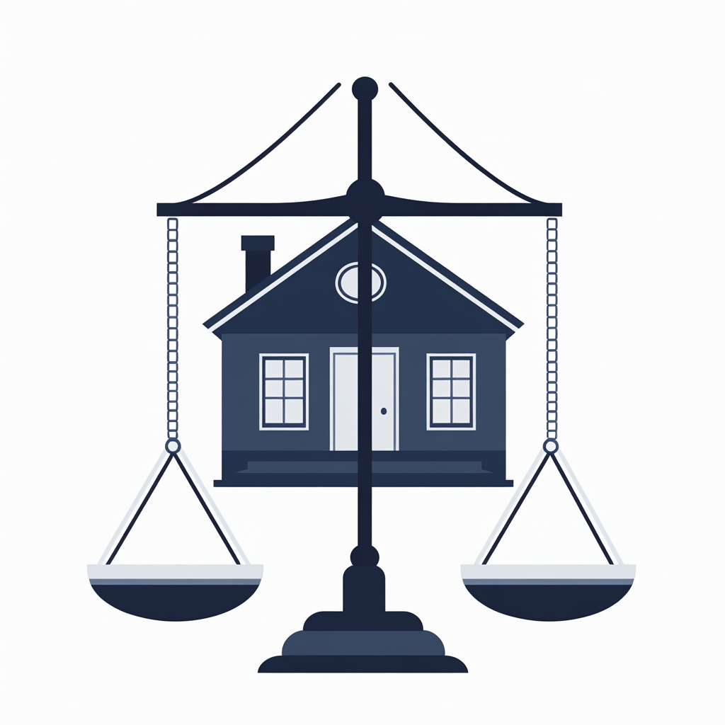 filipeje A sleek vector image of a house accompanied by balance 11327838 5832 4d39 89c7 48d6347f1e93