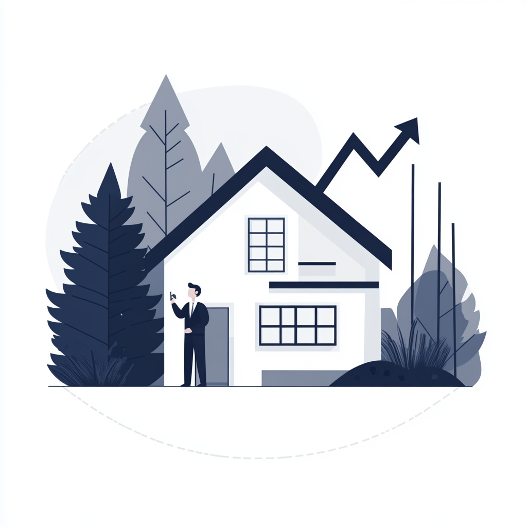 filipeje A vector illustration of a person standing next to a h 45185351 42d2 472c b18c 93ca9b38e095